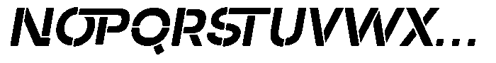 Duh Encok Bold Italic Font UPPERCASE
