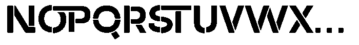 Duh Encok Bold Font UPPERCASE