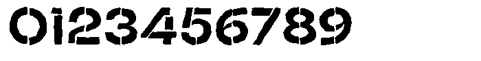 Duh Encok Distort Bold Font OTHER CHARS