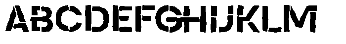 Duh Encok Distort Bold Font UPPERCASE