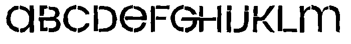 Duh Encok Distort Medium FONT