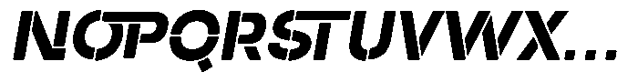 Duh Encok Extra Bold Italic Font UPPERCASE