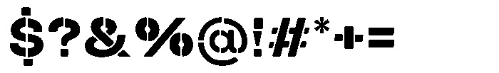 Duh Encok Extra Bold Font OTHER CHARS