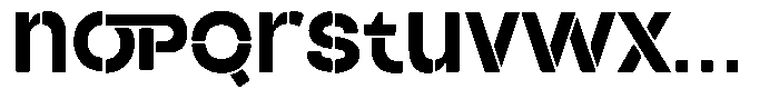 Duh Encok Extra Bold Font LOWERCASE