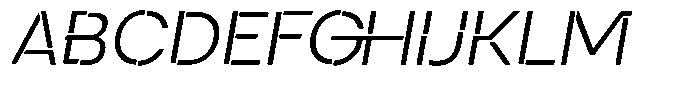 Duh Encok Light Italic Font UPPERCASE