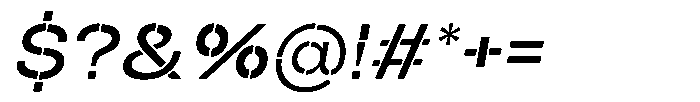 Duh Encok Medium Italic Font OTHER CHARS