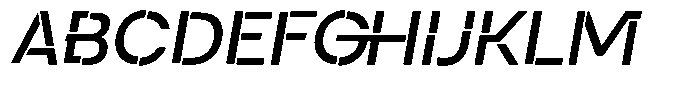 Duh Encok Medium Italic Font UPPERCASE