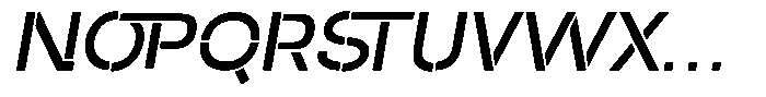 Duh Encok Medium Italic Font UPPERCASE