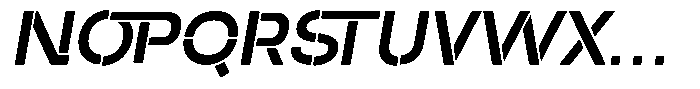 Duh Encok Semi Bold Italic Font UPPERCASE