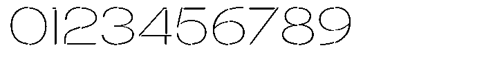 Duh Encok Thin Font OTHER CHARS