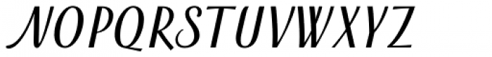 Duktus Condensed Regular Font UPPERCASE