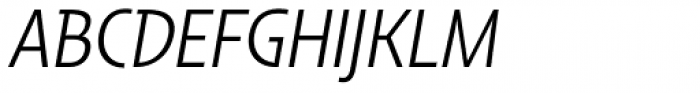 Dulcian Condensed Book Italic Font UPPERCASE