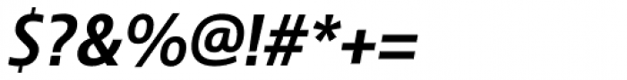Dulcian Condensed Demi Italic Font OTHER CHARS