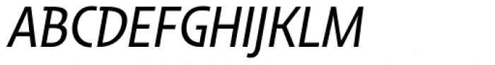 Dulcian Condensed Regular Italic Font UPPERCASE