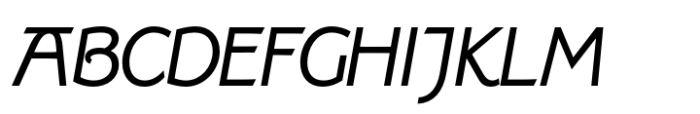 Dulcinea Sans Demi Bold Italic Font
