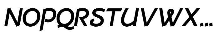 Dulcinea Sans Extra Bold Italic Font UPPERCASE