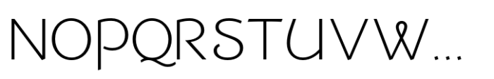 Dulcinea Sans Regular Font UPPERCASE