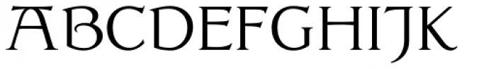 Dulcinea Serif Font UPPERCASE
