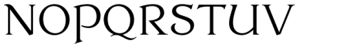 Dulcinea Serif Font UPPERCASE