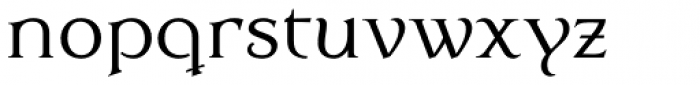 Dulcinea Serif Font LOWERCASE