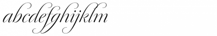 Dulcinea Font LOWERCASE