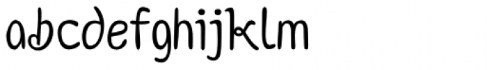 Dulcyna Hand Font LOWERCASE