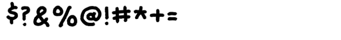 Dummy Notes Regular Font OTHER CHARS