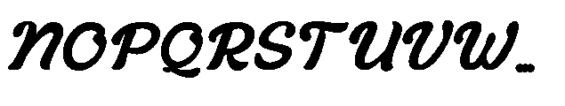 Dunkies Font UPPERCASE