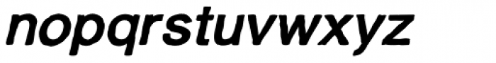 Dunsley Bold Italic Font LOWERCASE