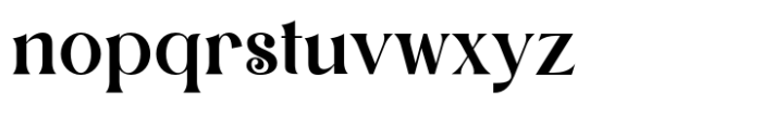 Dunsmuir Font LOWERCASE