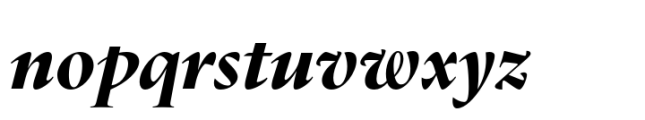 Dupincel Large Black Italic Font LOWERCASE
