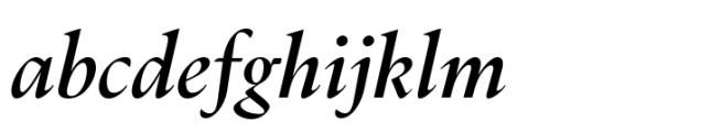 Dupincel Large Book Italic Font LOWERCASE
