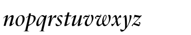 Dupincel Large Italic Font LOWERCASE