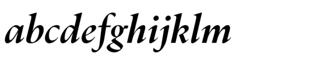 Dupincel Large Semi Bold Italic Font LOWERCASE
