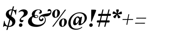 Dupincel Medium Bold Italic Font OTHER CHARS
