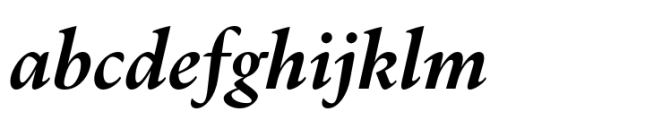 Dupincel Medium Semi Bold Italic Font LOWERCASE