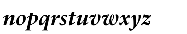 Dupincel Medium Semi Bold Italic Font LOWERCASE