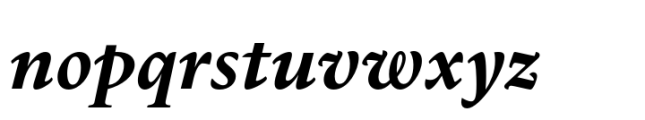 Dupincel Small Semi Bold Italic Font LOWERCASE