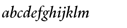 Dupincel Variable Italic Font LOWERCASE