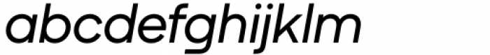 Duplet Open Italic Font LOWERCASE