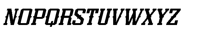 Dupreh Forge Italic Font UPPERCASE