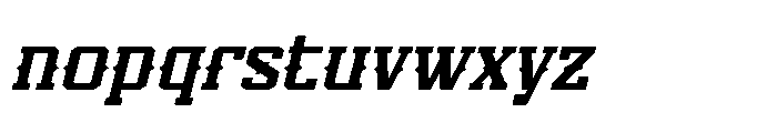 Dupreh Forge Italic Font LOWERCASE