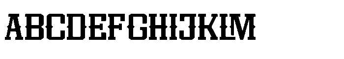 Dupreh Forge Regular Font UPPERCASE