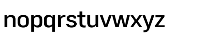 Duran Medium Font LOWERCASE