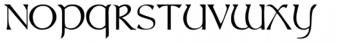 Durrow Font LOWERCASE