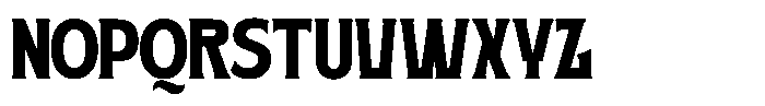 Dusborne Vintage Regular Font LOWERCASE