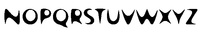 Dusk Fortwick Font UPPERCASE