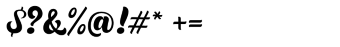 Dustland Font OTHER CHARS