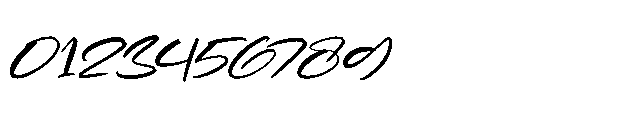 Dusty Indigo Italic Font OTHER CHARS