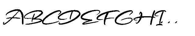 Dusty Indigo Italic Font UPPERCASE